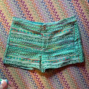 Colorful Patterned Women Shorts Elevenses Anthropologie 14